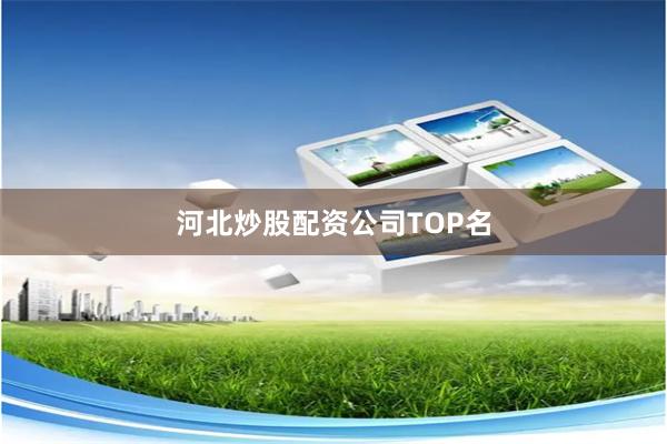 河北炒股配资公司TOP名